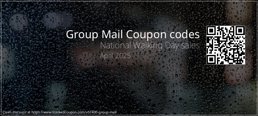 Group Mail Coupon discount, offer to 2024