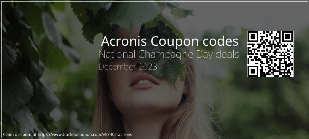 Acronis Coupon discount, offer to 2023
