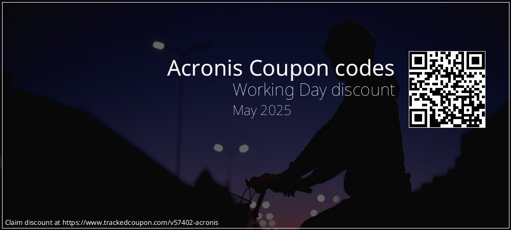 Acronis Coupon discount, offer to 2025