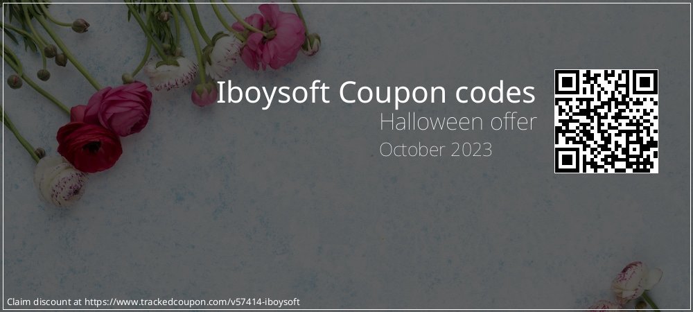 Iboysoft Coupon discount, offer to 2022