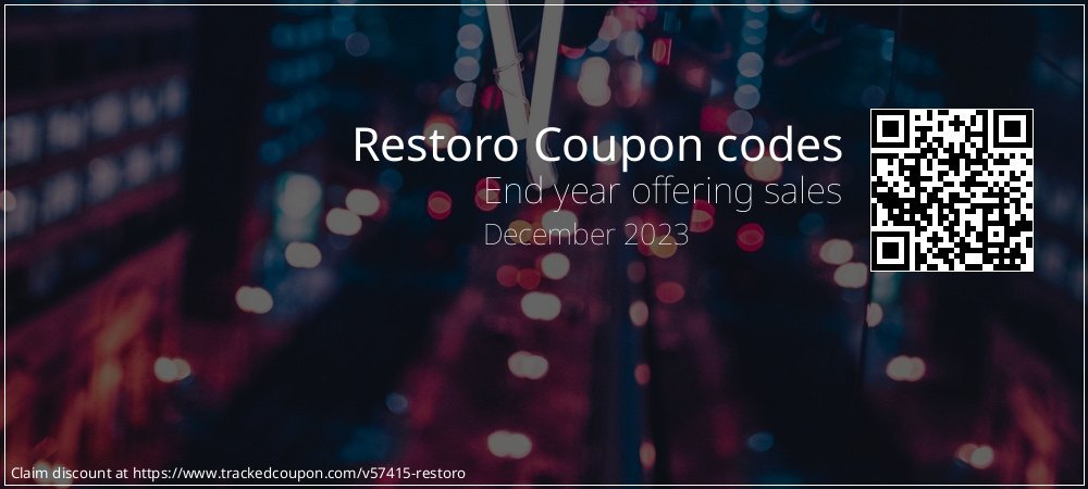 Restoro Coupon discount, offer to 2024