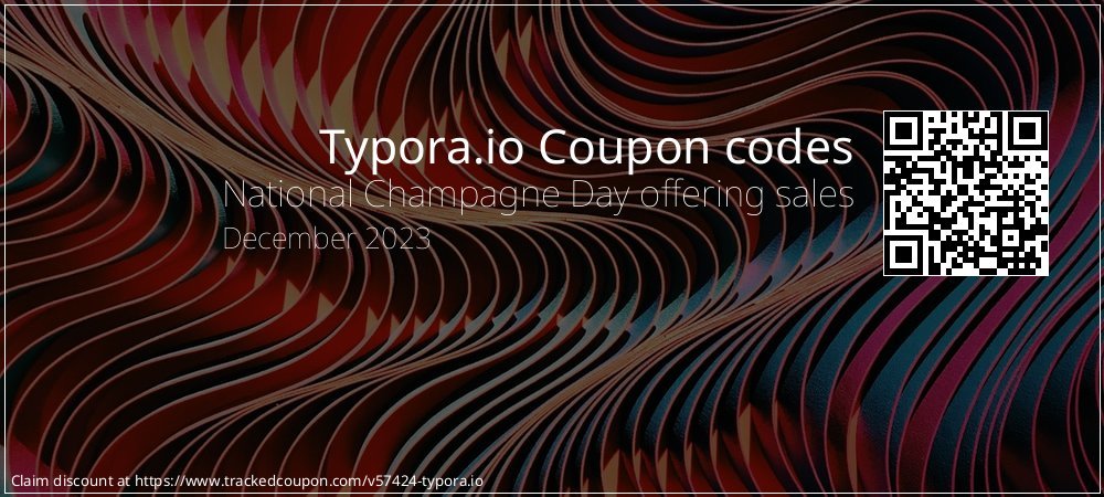 Typora.io Coupon discount, offer to 2023
