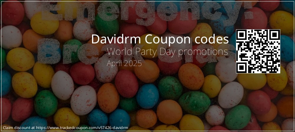 Davidrm Coupon discount, offer to 2025