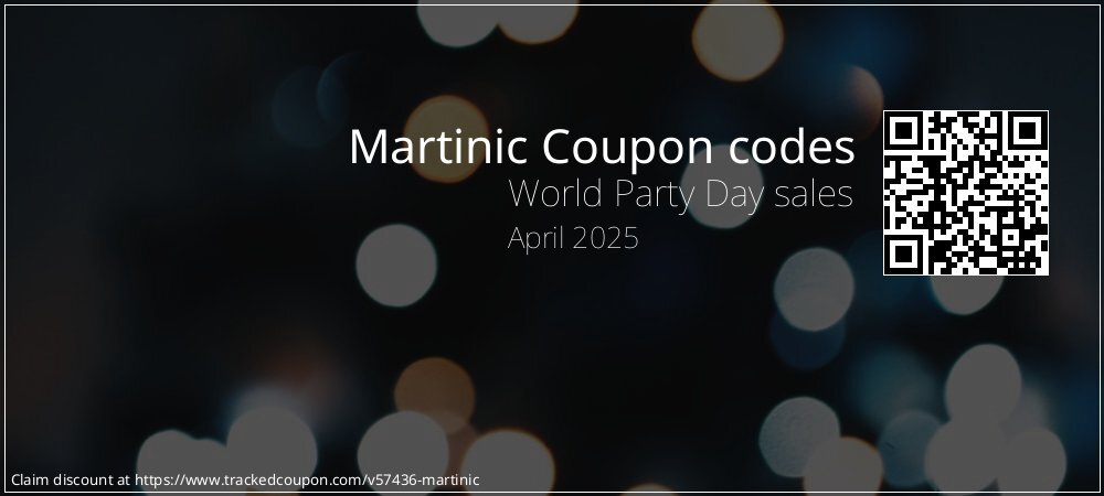 Martinic Coupon discount, offer to 2025