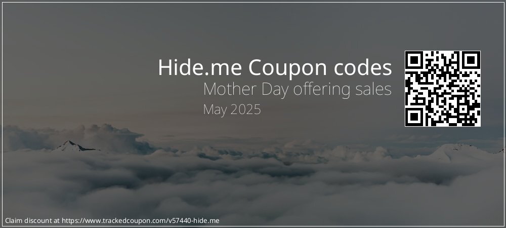 Hide.me Coupon discount, offer to 2025