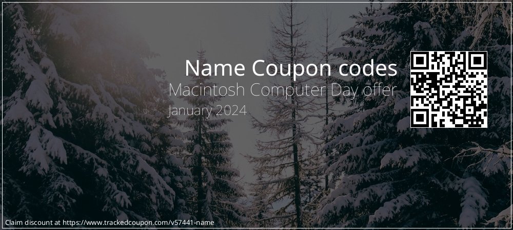 Name Coupon discount, offer to 2024