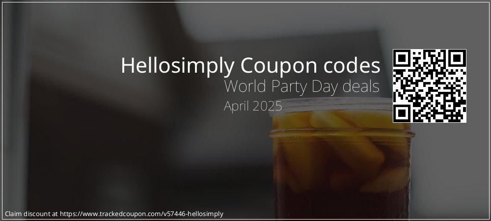 Hellosimply Coupon discount, offer to 2025