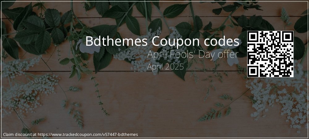 Bdthemes Coupon discount, offer to 2025