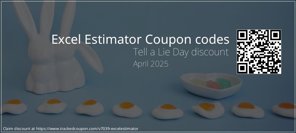 Excel Estimator Coupon discount, offer to 2025