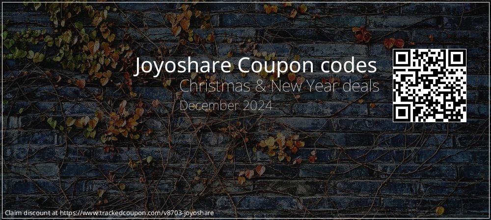 Joyoshare Coupon discount, offer to 2024