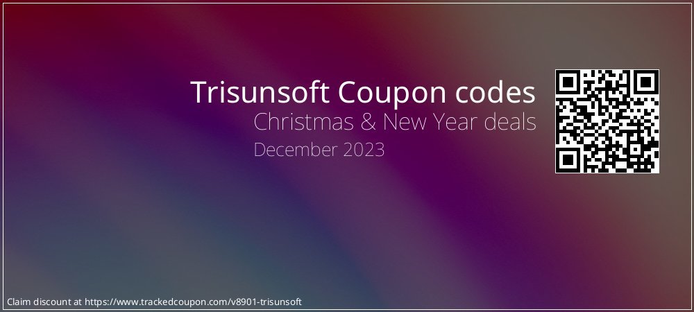 Trisunsoft Coupon discount, offer to 2022