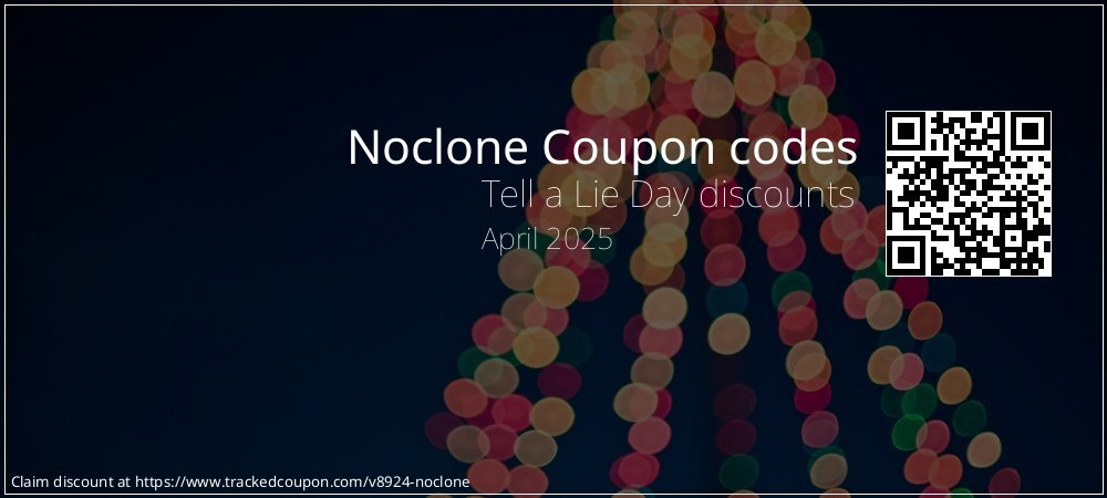 Noclone Coupon discount, offer to 2024