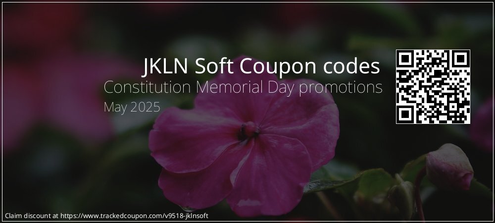 JKLN Soft Coupon discount, offer to 2025
