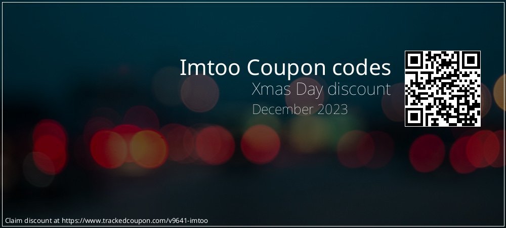Imtoo Coupon discount, offer to 2022