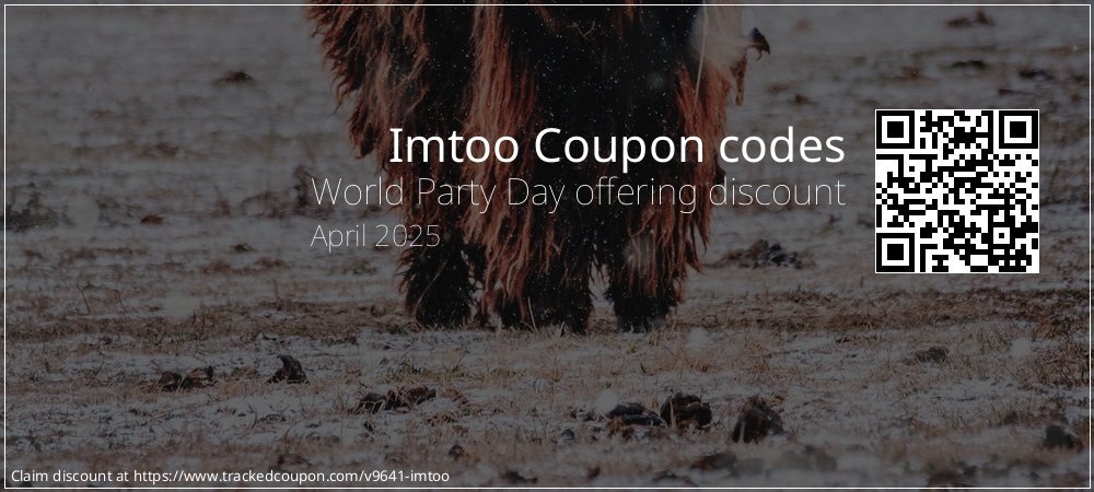 Imtoo Coupon discount, offer to 2025