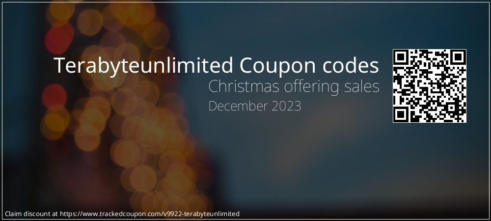 Terabyteunlimited Coupon discount, offer to 2022
